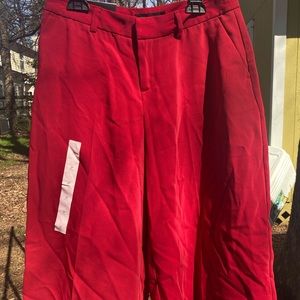 BUY1 GET1 FREE🌺 Banana Republic 2petitte Rich Red Gaucho pants